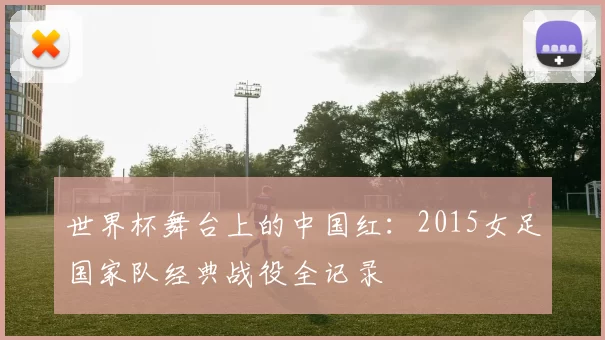 世界杯舞台上的中国红:2015女足国家队经典战役全记录